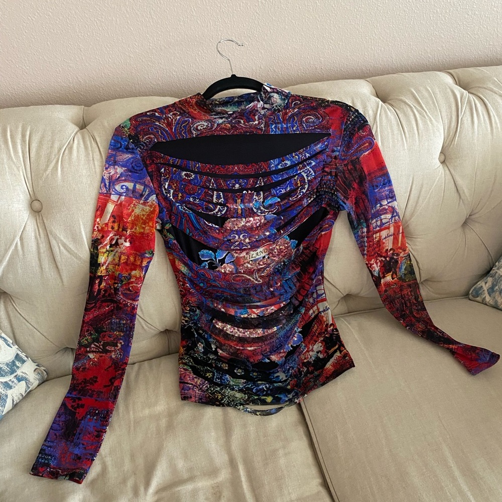 Sasso Fono Fashion Long Sleeve Top - Italy
